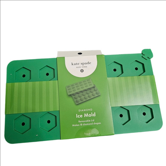 Kate Spade Green Diamond Ice Mold - Picture 1 of 2